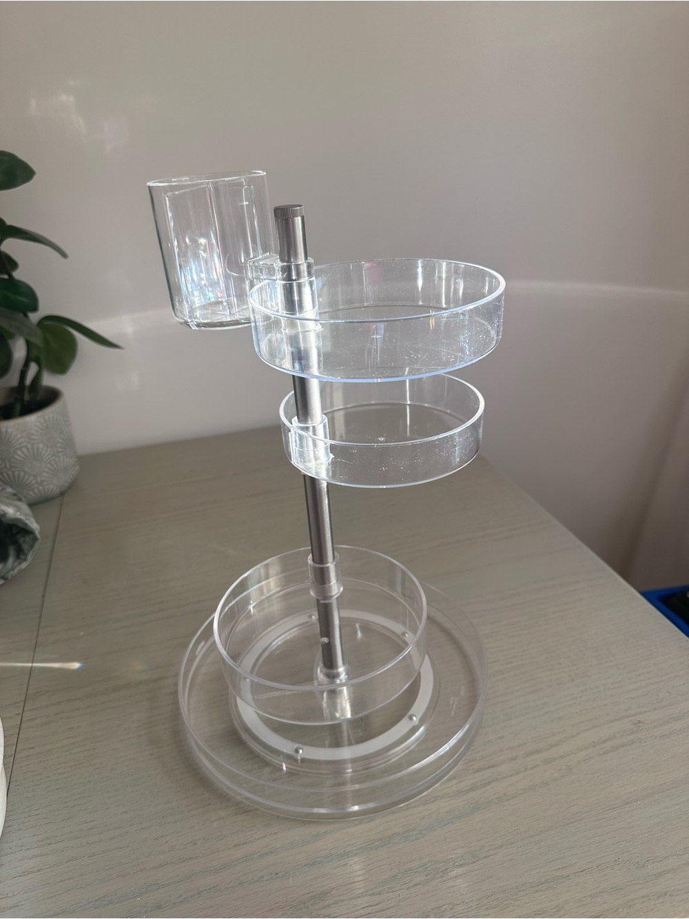 Umbra Rotating Makeup Organizer - Clear